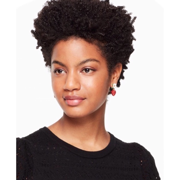 Kate Spade Perfect Picnic Strawberry Drop Earrings - Picture 3 of 7